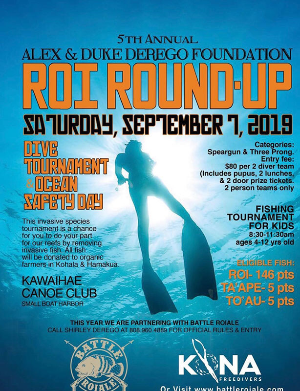 ADDF Annual Roi Round-up Dive Tournament Poster